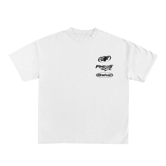 FIND US LOGOS TEE